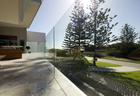 Frameless Glass Balustrading, Channel Fixed