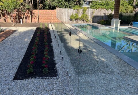 frameless glass pool fence Nedlands, perth